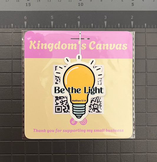 Be the Light - Christian Sticker